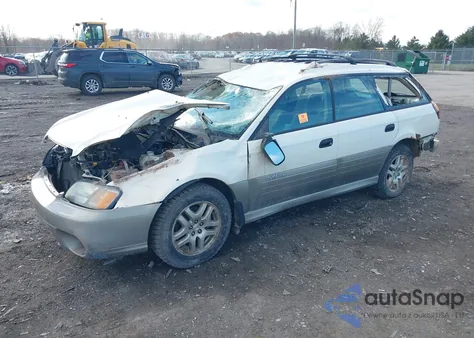 2004 Subaru Outback from USA, damaged, VIN 4S3BH675947633230